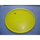 portanumeros ovalado amarillo con agujero