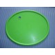 portanumeros ovalado verde con agujero