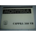 Manual de despiece y usuario cappra  360 Vb
