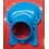 Portafaros azul plastico